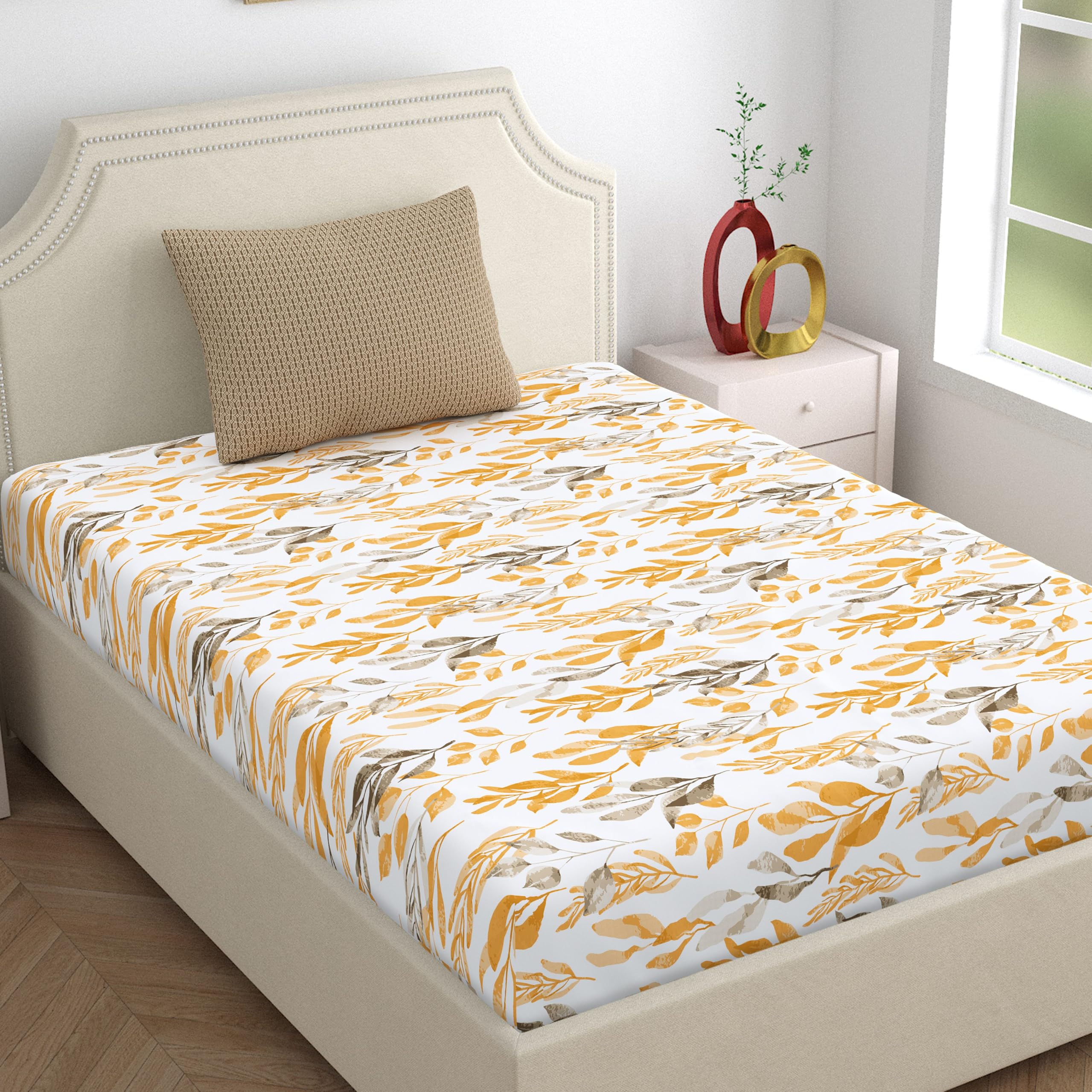 Home Ecstasy 100% Cotton Single Bedsheet Set -1