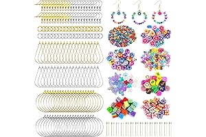 The Ultimate Clay Bead Earring Kit: Unleash Your Creativity with 940 Essential Components
