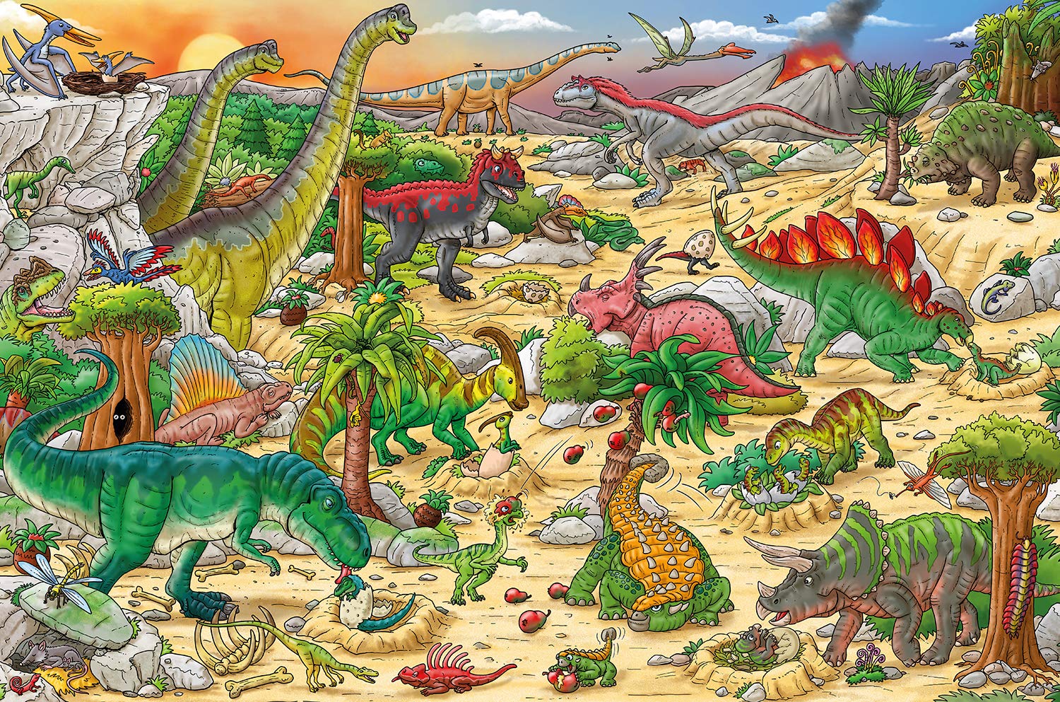 My Big Wimmelbook - Dinosaurs: 1 (My Big Wimmelbooks): A Look-and-Find Book (Kids Tell the Story): 0