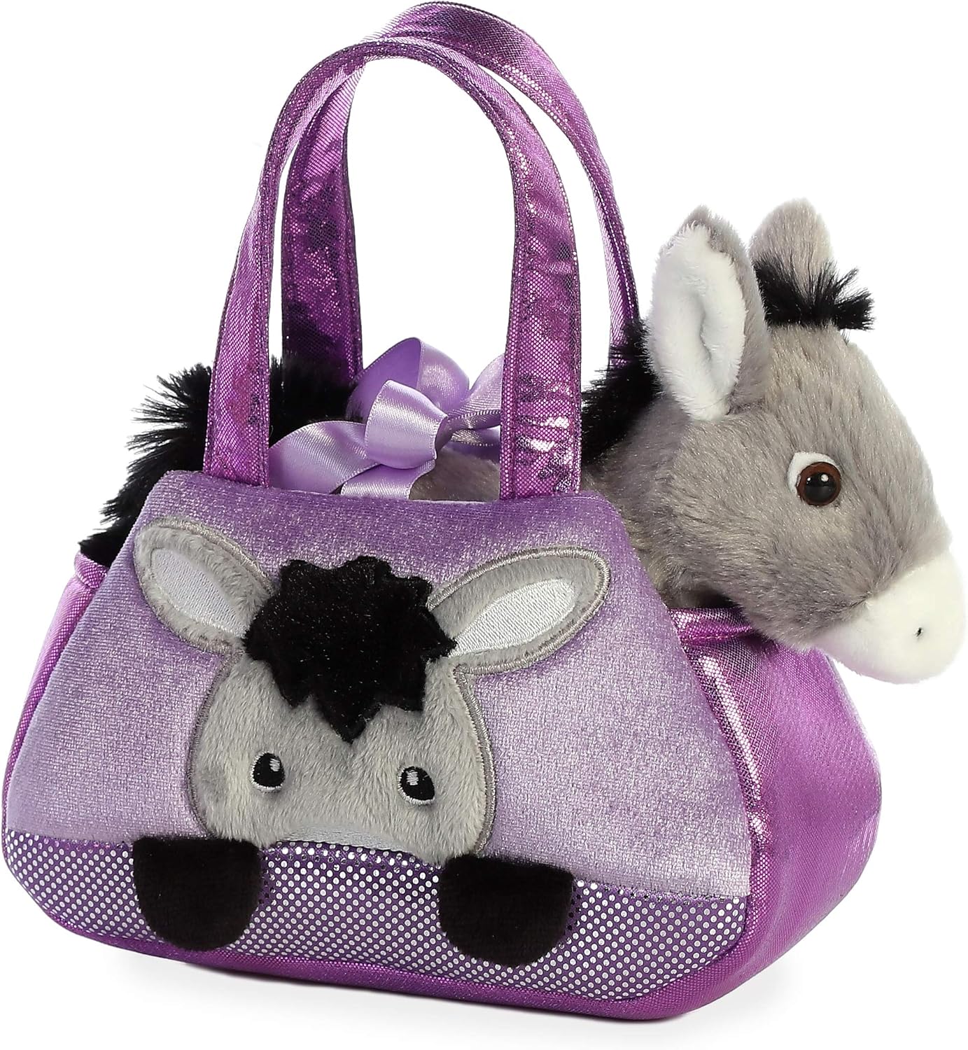Aurora - Pet Carrier - 7" Peek-A-Boo Donkey