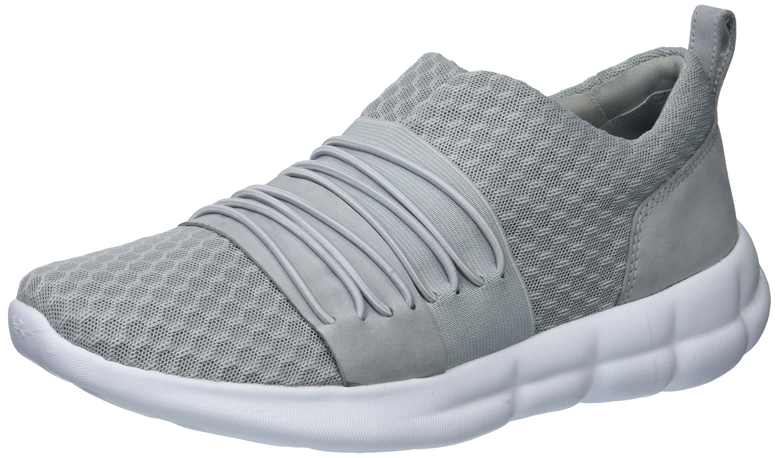 Under Armour Women's Slouchy Slip, Overcast Gray (104)/White, 9.5
