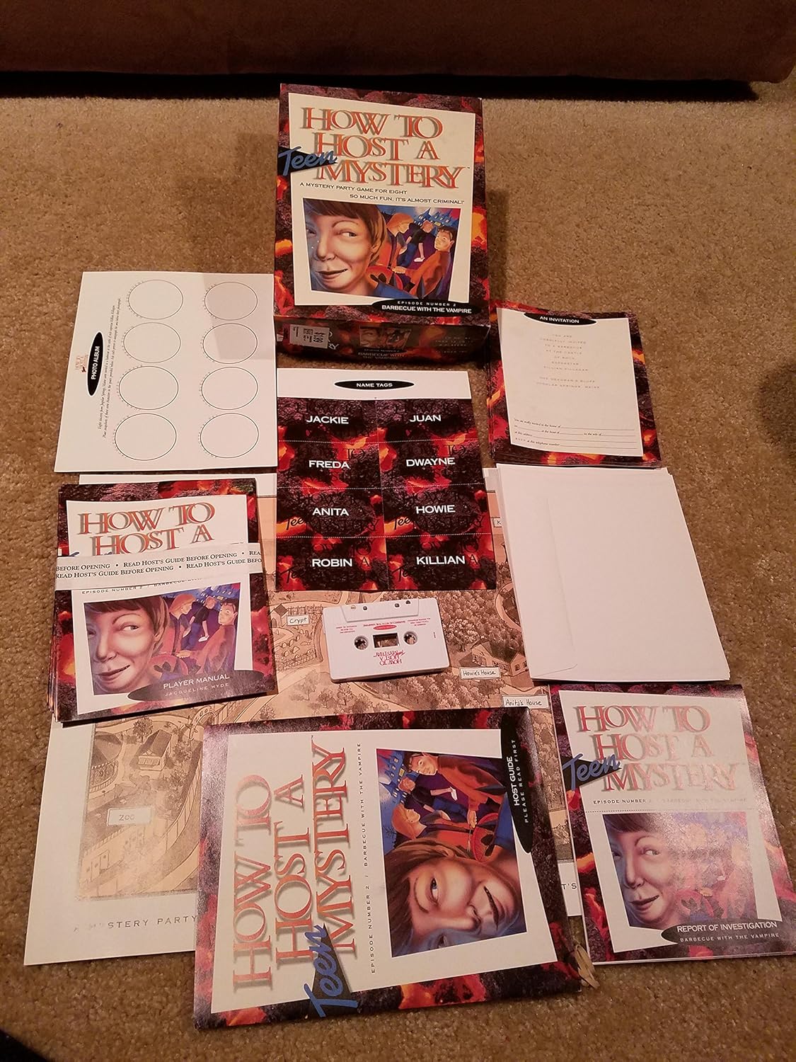 How to Host a Teen Mystery: Barbecue with the Vampire