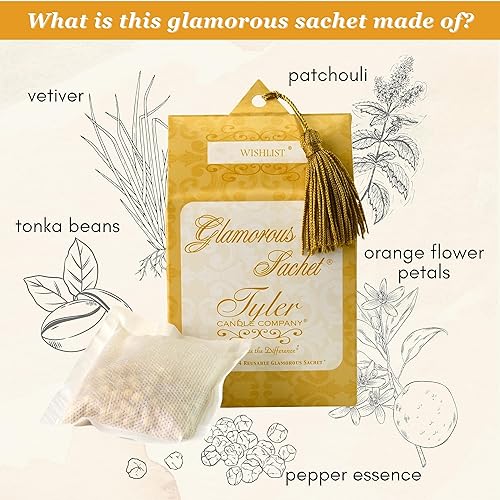 Miniatura 5 de Worldwide Nutrition Paquete Tyler Wishlist Secadora Sachets - Glamorosas hojas reutilizables para secadora - Sobres para cajones y actualización de