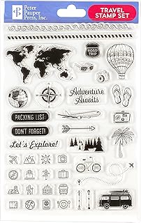 Travel Clear Stamp Individual Stamps