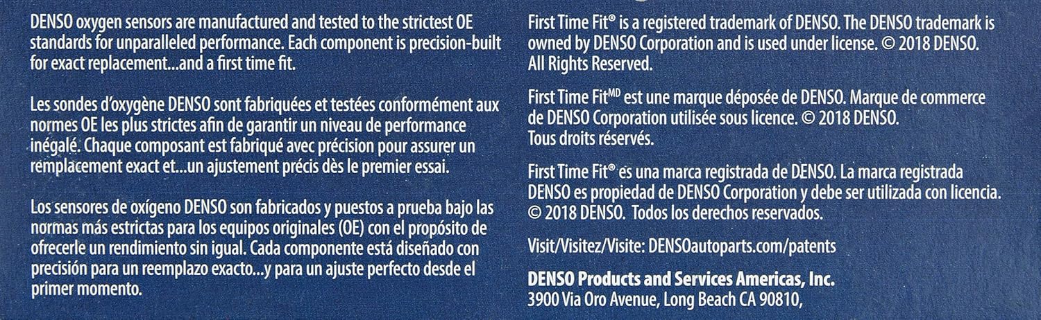 Denso 234-4490 Oxygen Sensor