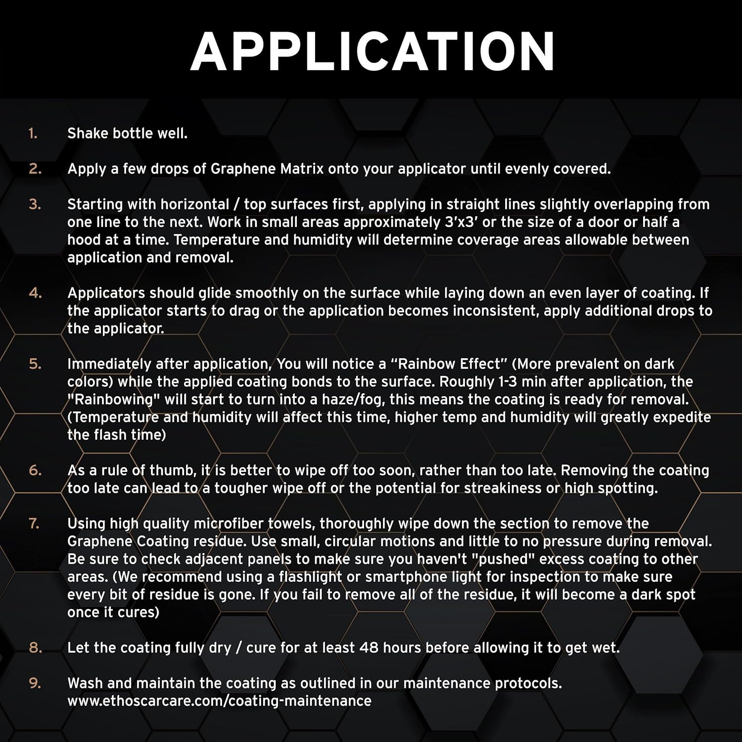 Graphene Coating PRO V2.0 – 10 Years of Protection | Advanced Graphene Coating for Cars | Extreme Hydrophobic Shine | Ethos Graphene Coating Paint Protection (50ML) - Image 4