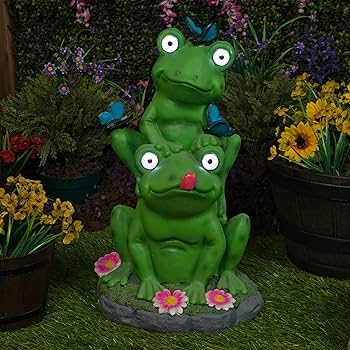 スマートフォン本体 frog Amazon.com : Alpine Corporation ZEN392SLR-L Stacked Frogs