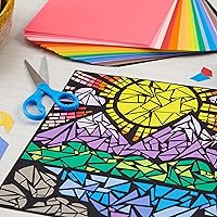 Vista 4 de Neenah Astrodesigns - Paquete de cartulina de 8.5 x 11 pulgadas, 72 unidades, 18 colores llamativos y vivos