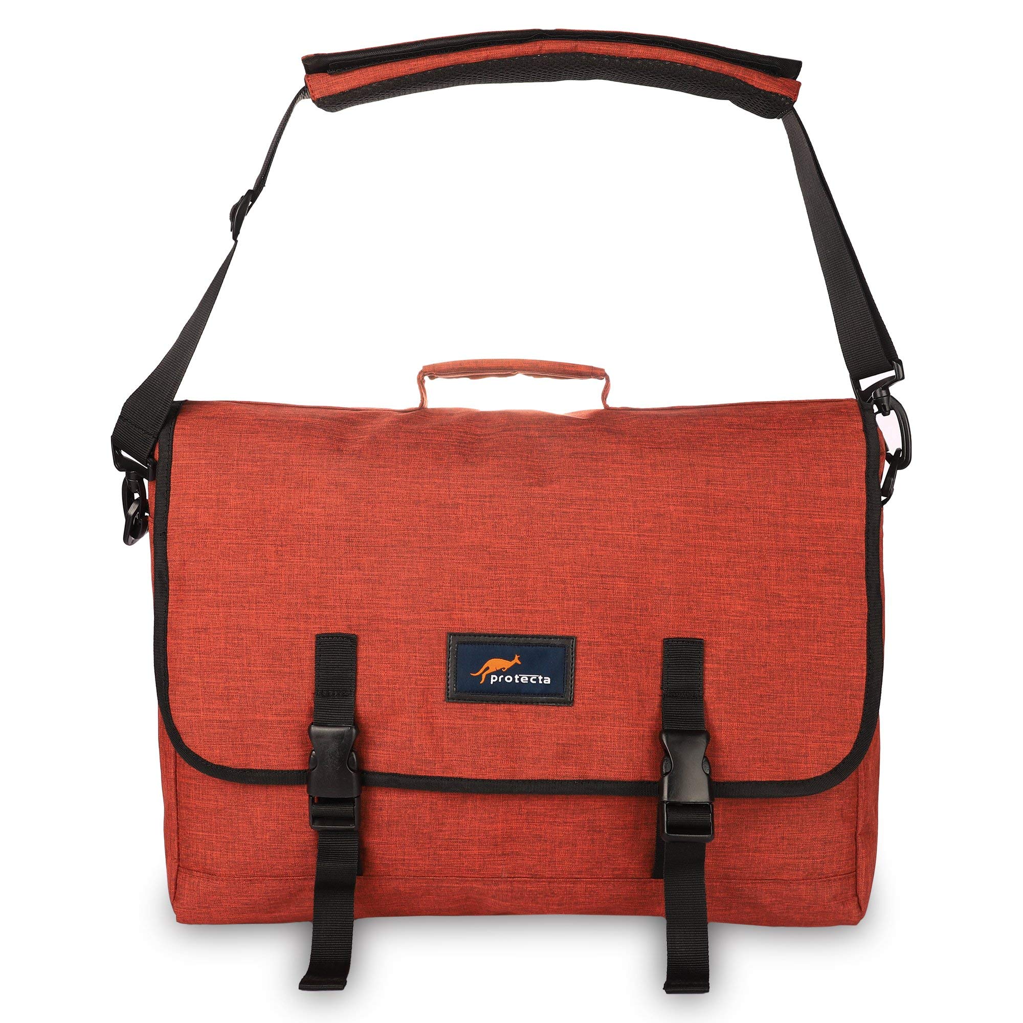 Protecta Diligent Laptop Messenger Shoulder Bag - Designed for Laptops & Tablets Up to 11.6 Inch - Red (B08NC1R4M8) Amazon Price History, Amazon Price Tracker