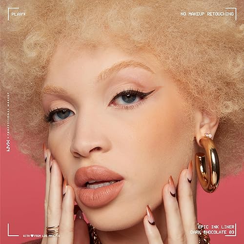 Miniatura 40 de NYX PROFESSIONAL MAKEUP - Delineador Epic Ink, delineador de ojos líquido impermeable, fórmula vegana - color negro