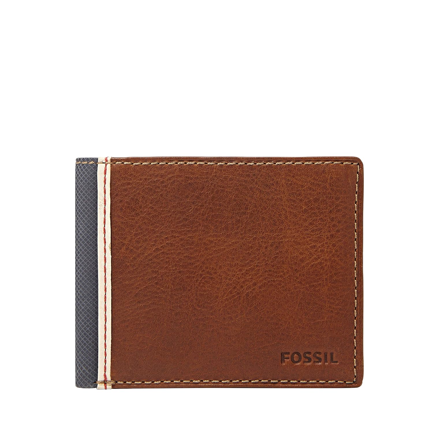 Fossil Brown Leather Men's Passport Holder (ML3309200) Fossil Amazon