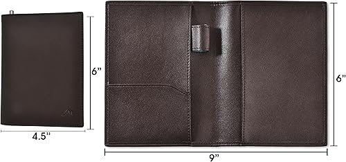 Miniatura 4 de Field NotesMoleskine - Funda de bolsillo para cuaderno  Lona con cuero vegano  Se adapta a diarios de 3.5 x 5.5 pulgadas  con cuaderno Metier Life