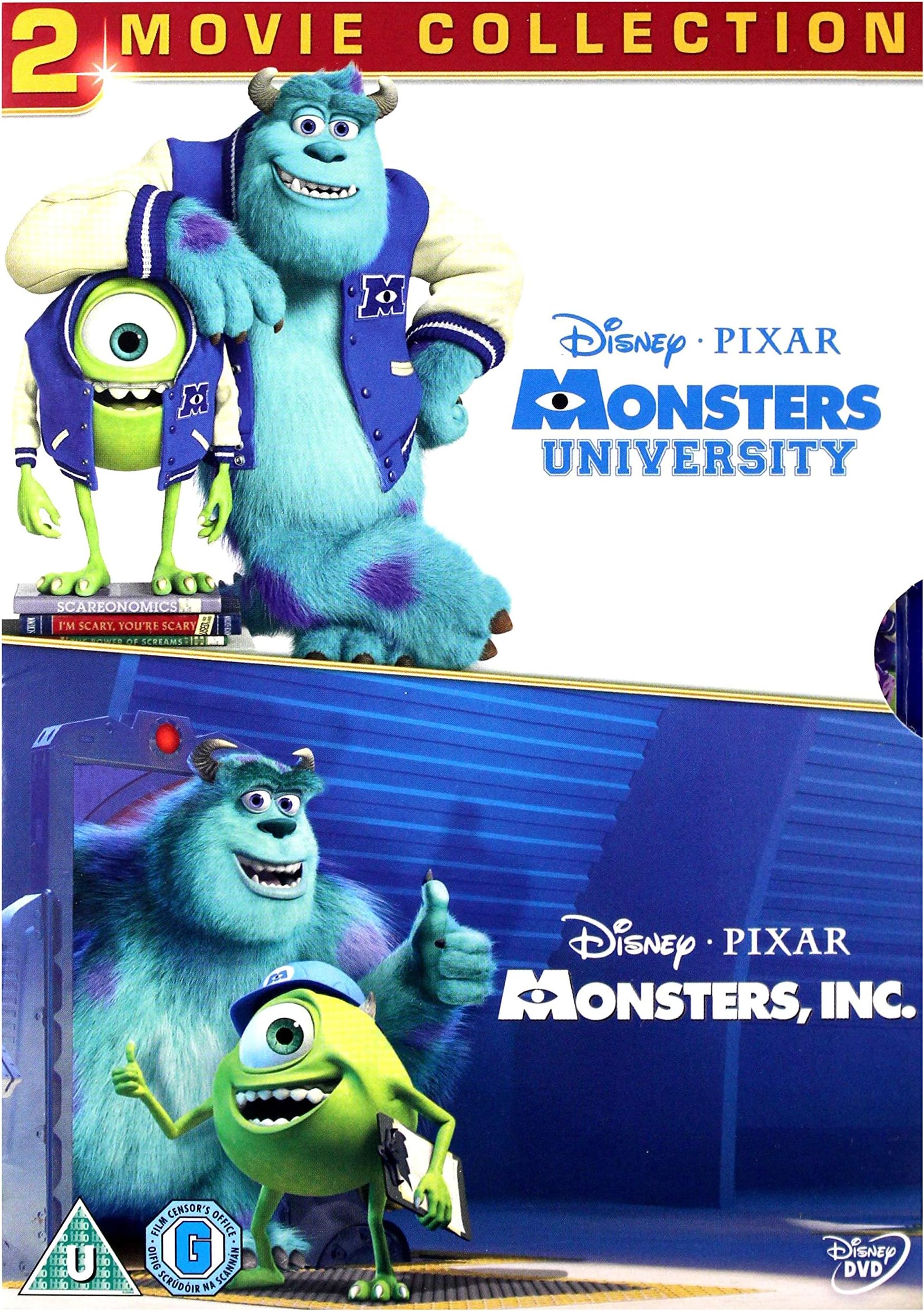 Monsters University / Monsters Inc [Region2] Requires a Multi Region Player