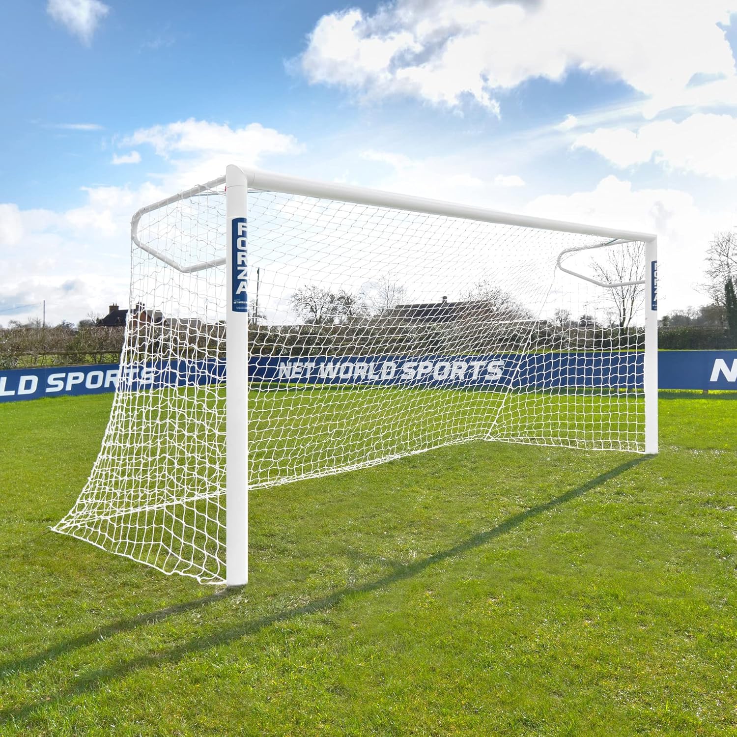 FORZA Alu110 Soccer Goal (12ft x 4ft to 24ft x 8ft) – Choose Your Soccer Goal Fixing Type | Freestanding/Socketed Aluminum Soccer Goals : Sports & Outdoors