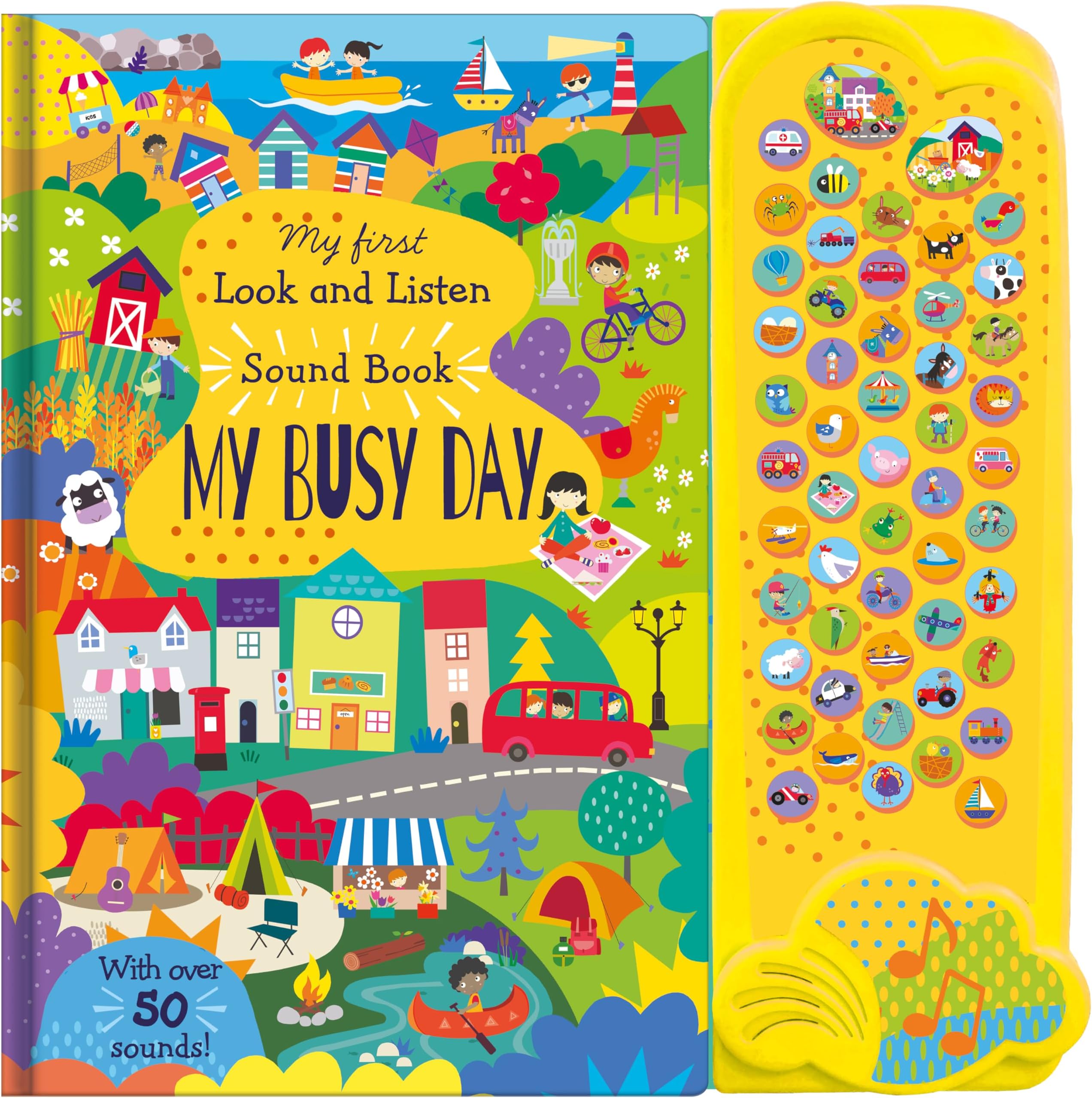My First Look and Find Sound Book: My Busy Day