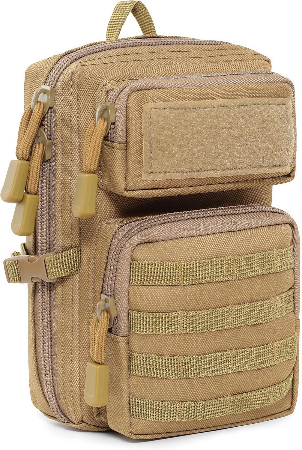Tactical MOLLE EDC Utility Waist Pack Tool Pouch for Camping,Hiking | Durable nylon with PVC lining waterproof,dustproof,scratch-resistant,wear-resistant,with sturdy stitching