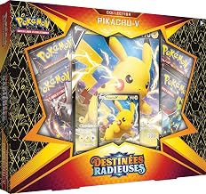 Pokémon Radiant Fates EB04.5 - Pikachu-V Collection Box | Playing and Collecting Cards | Model Random
