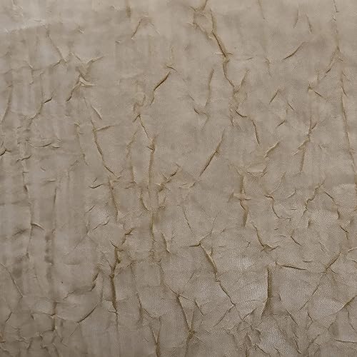 Miniatura 5 de No. 918 - Cortina Erica de textura triturada, gasa transparente