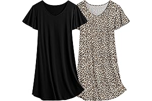 2-Pack Flared Nightdress for Ultimate Comfort