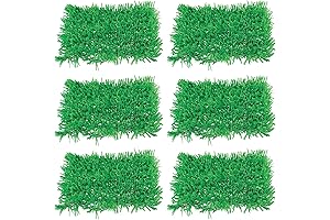 Beistle Tissue Grass Mats 6 Piece, 15" x 30", Green- The Eco-friendly Landscaping Alternative