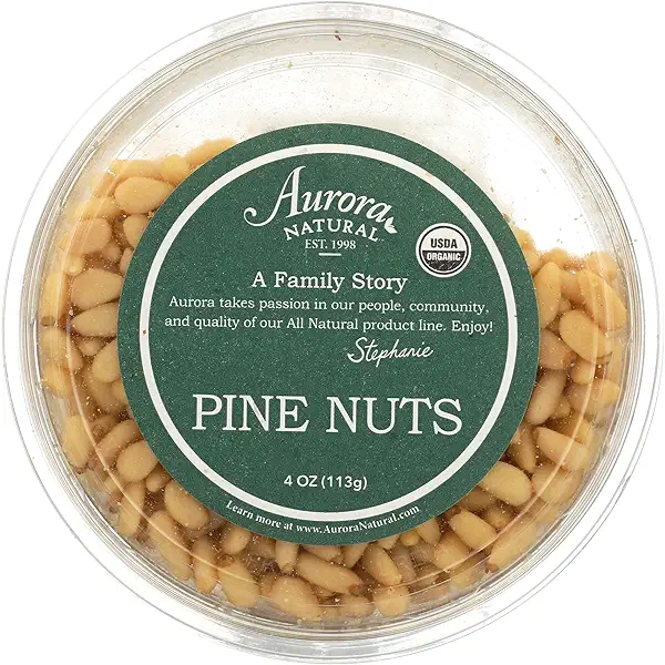 Aurora Natural Products Organic Pine Nuts, 4 Ounce 1