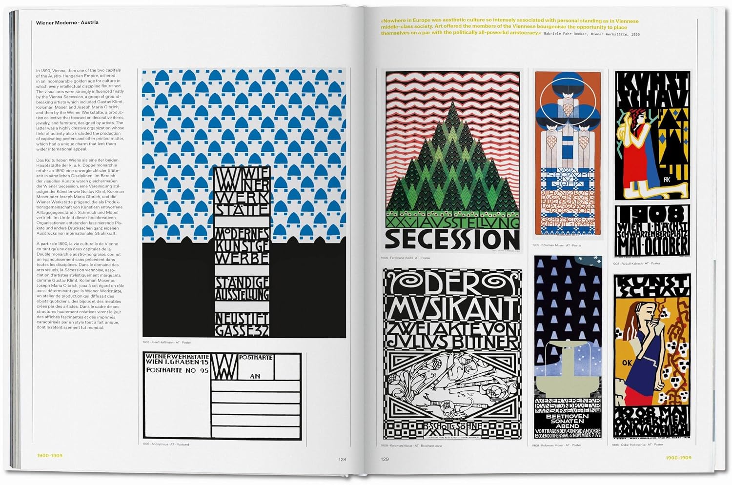The History of Graphic Design. Vol. 1, 1890–1959 (Multilingual Edition)