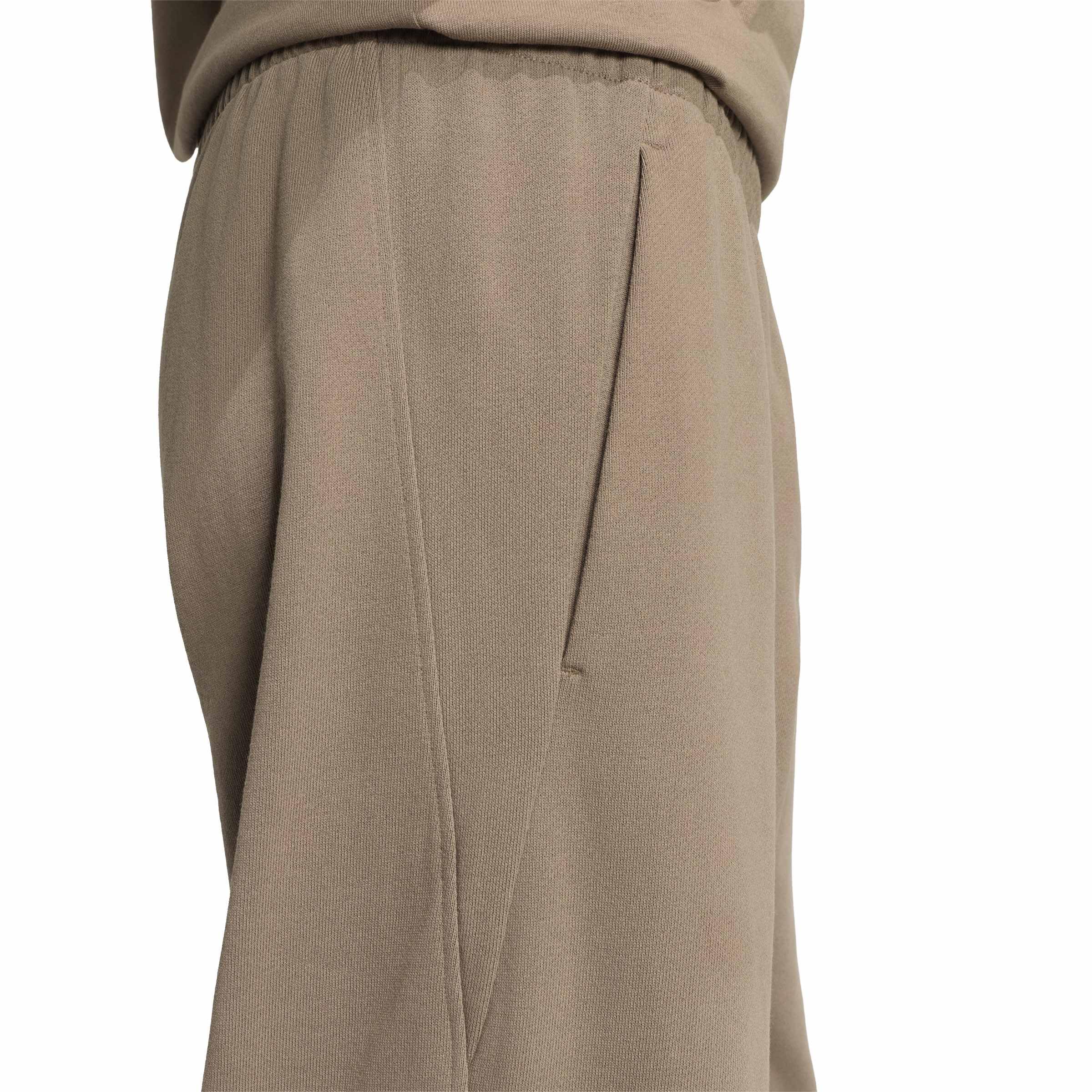 adidas Mezczyzni Adidas Kit Small Logo Wide Pants, Khaki Six, XXL