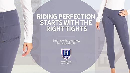 high waist rijbroek Marleen met zitvlak - Paardensport