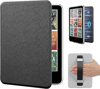Magnetic Case for Kindle Paperwhite 12th Gen & Colorsoft Black