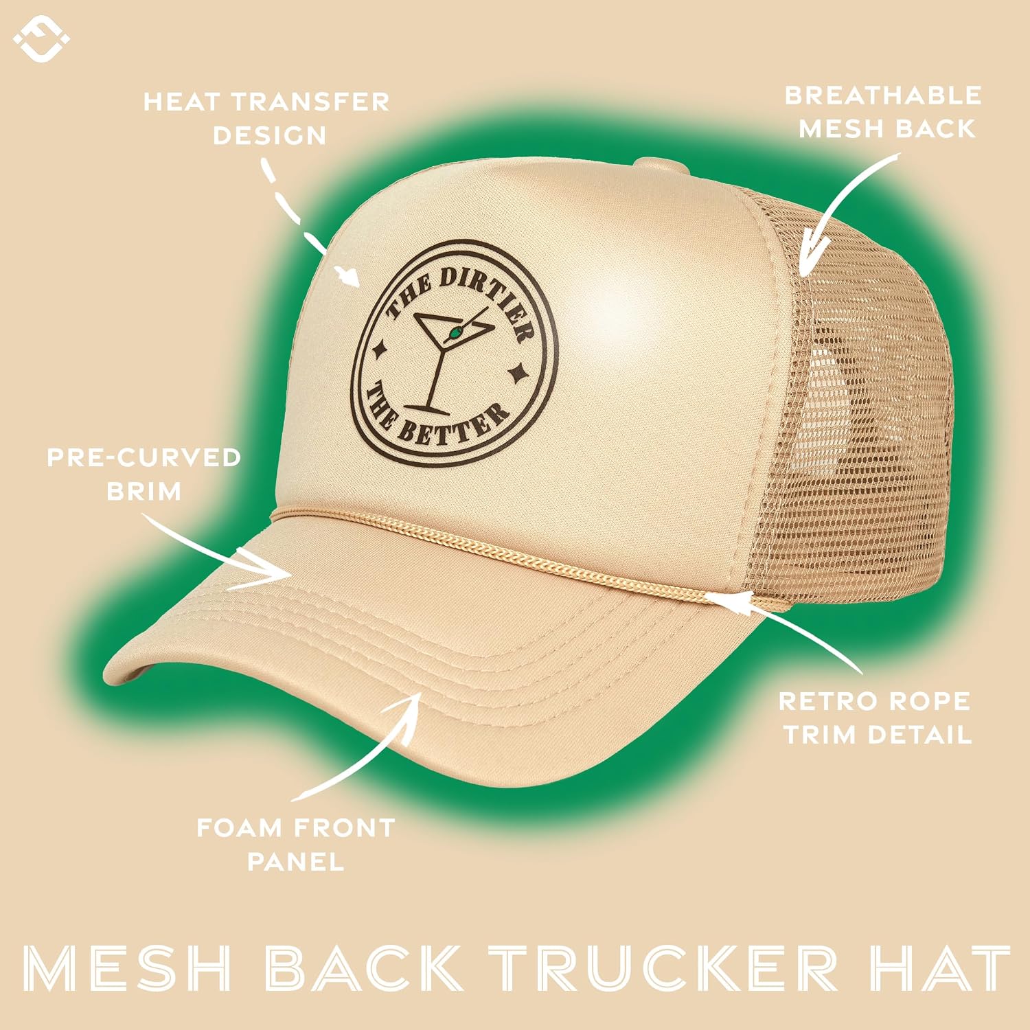 Funky Junque Premium Mesh Snapback Trucker Hat - Stylish Comfort for All - Patriotic, Humor & More image 4