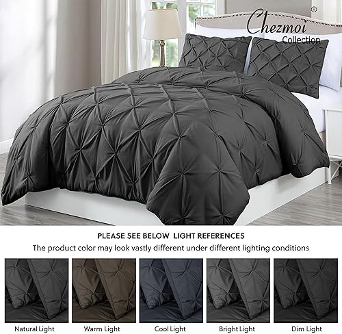 Vista 21 de Chezmoi Collection Berlin - Juego de ropa de cama (3 piezas)