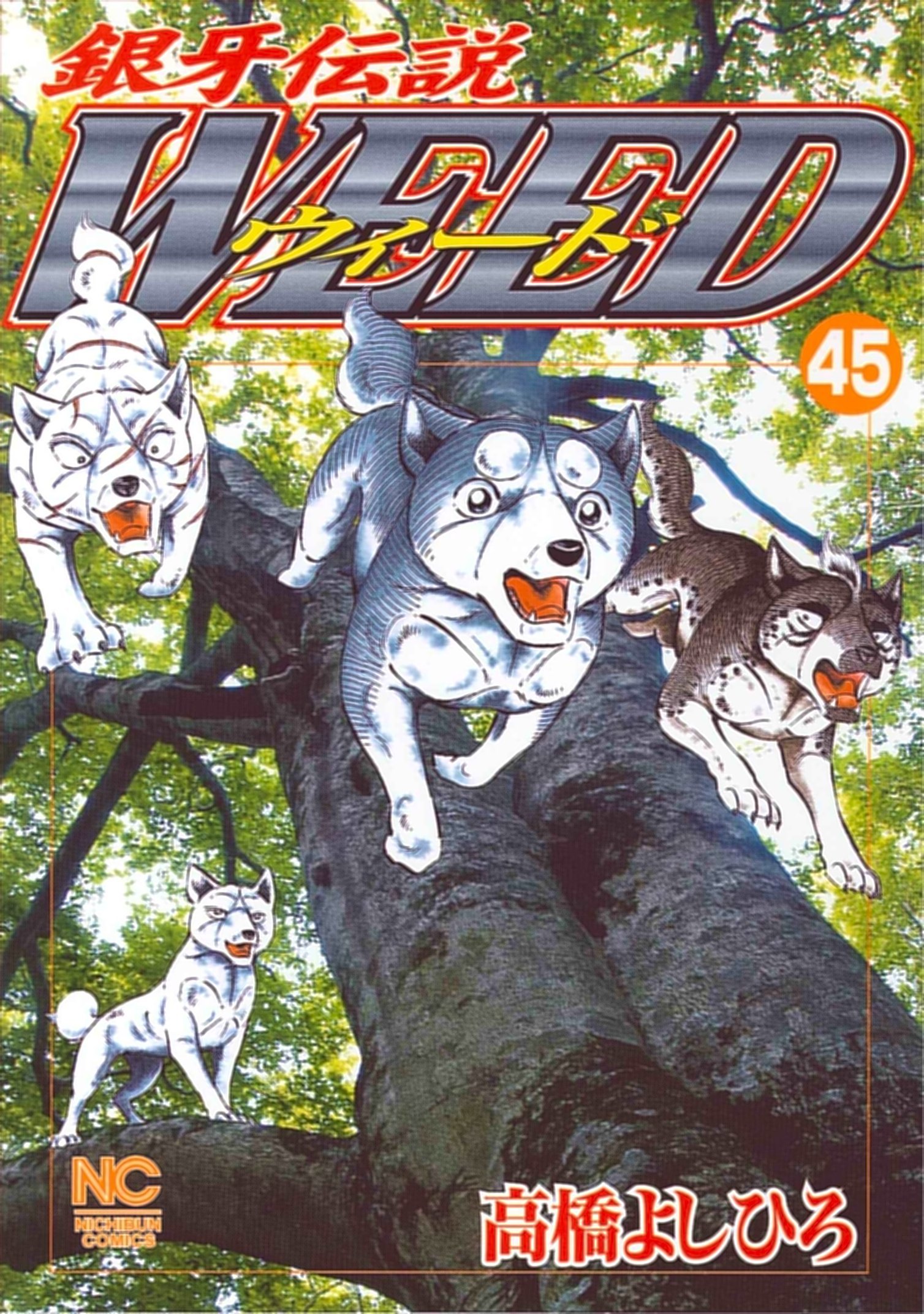 Amazon.co.jp: 銀牙伝説ウィ-ド (45) (ニチブンコミックス) : 高橋