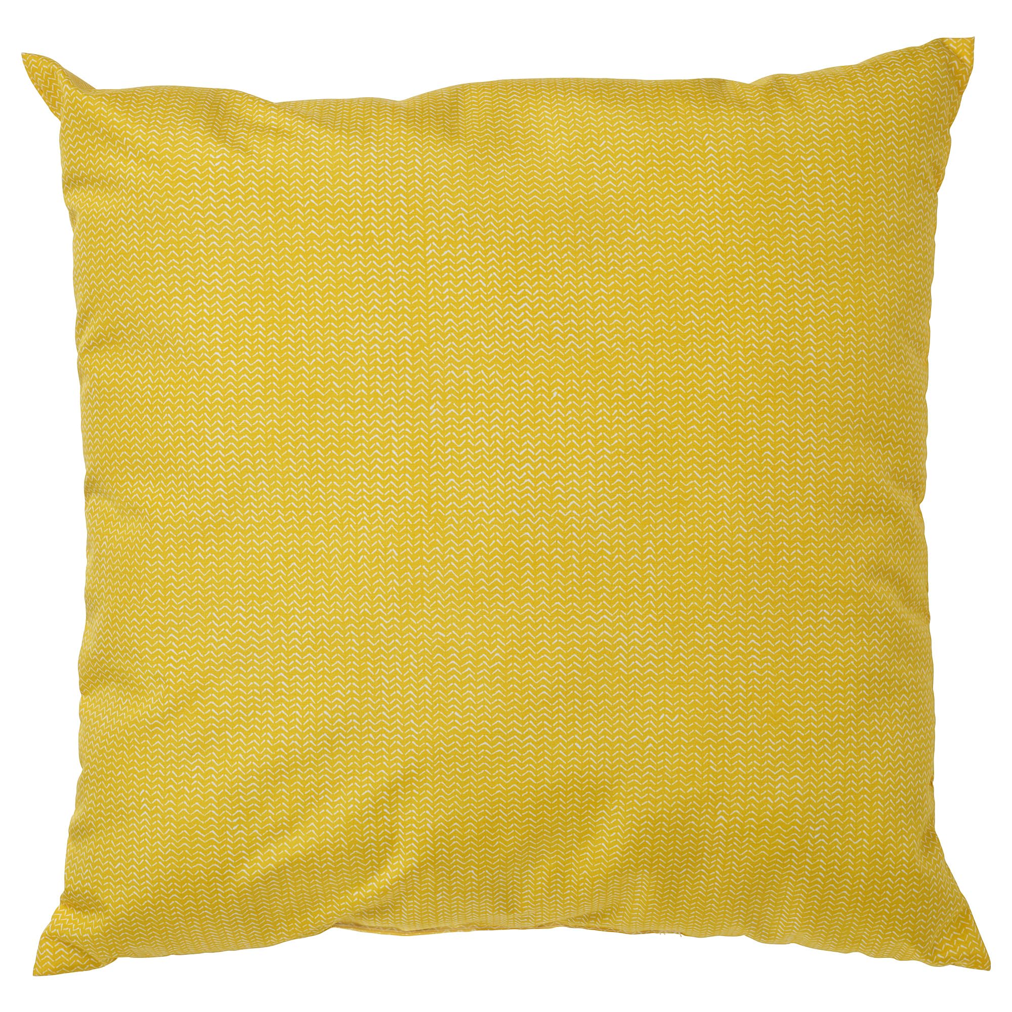 Coussin Jaune 50 x 50 cm PROFETBLOMMA pour illuminer le salon