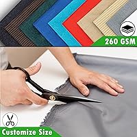 Vista 6 de Amgo Toldo de pérgola beige de 10 pies de ancho x 16 pies de largo, cubierta superior UPF50+, toldo de grado comercial de 260 GSM para patio al aire