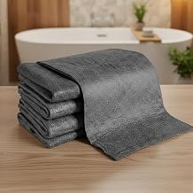 amazon basics 5Pcs Thickened Magic Microfiber Cleaning Cloth | Reusable Lint Free Streak Free Cloths for Car, Kitchen, Floor, Glass, Laptop & Home Use | Soft, Durable, Multipurpose