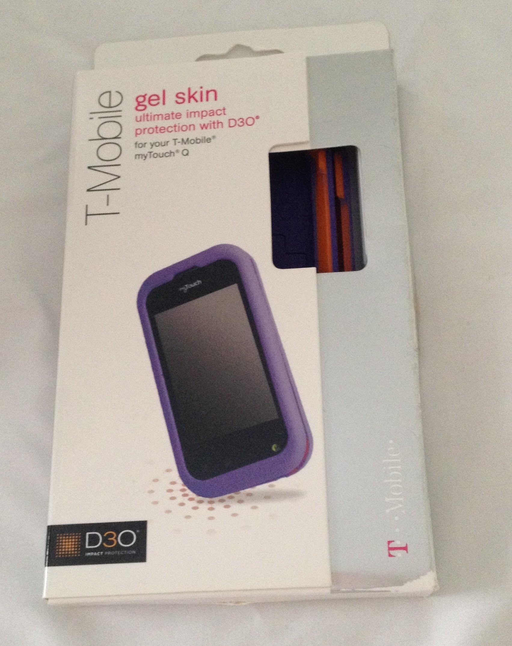 T-Mobile Tech21 Gel Skin Case For LG MyTouch Q Impact Protection D30 Shell - Purple