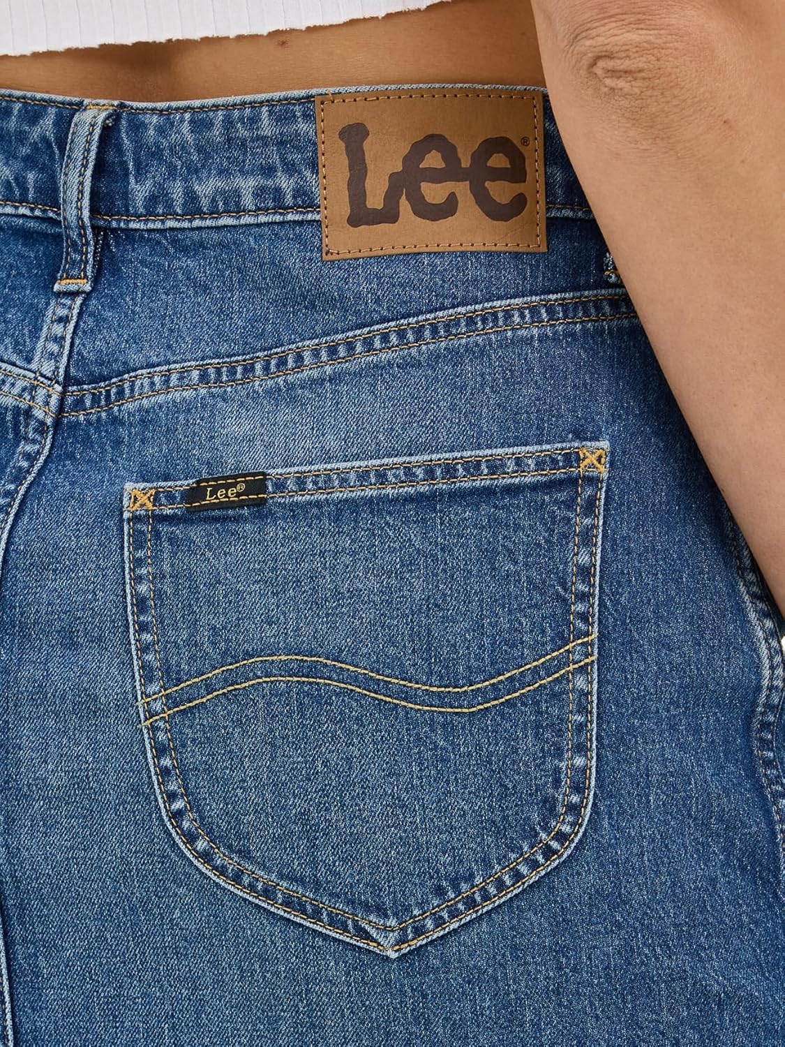Lee Womens Legendary Denim Skirt - Image 5