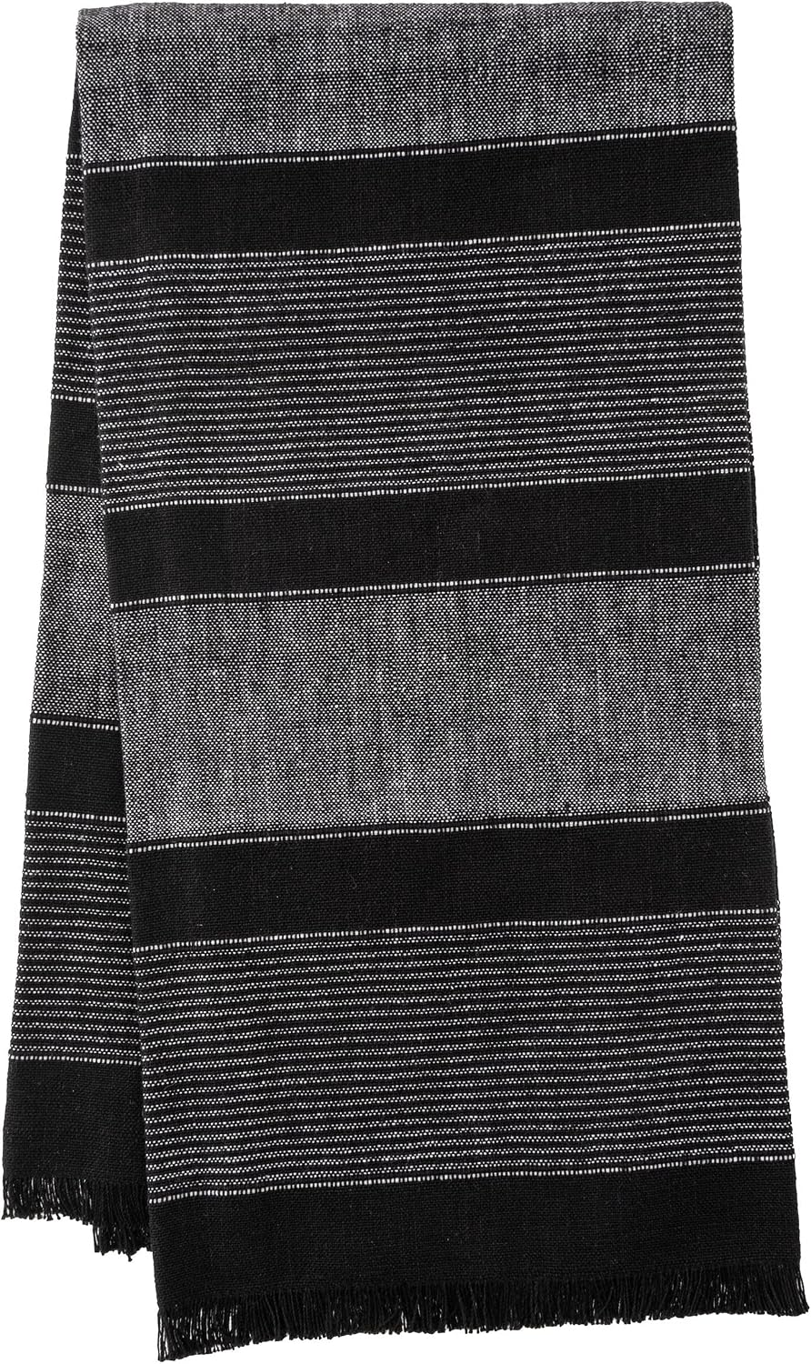 Karma Modern Farmhouse Tea Towel - 100% Cotton Hand Towels for The Kitchen - Modern Home Decor - Black and Grey image 3