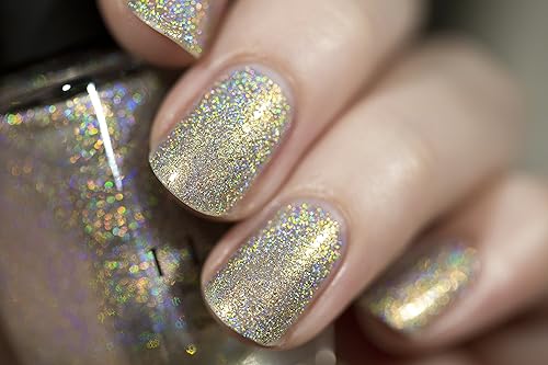 Miniatura 1654 de ILNP Madison Ave Esmalte de uñas holográfico metálico rosa antiguo