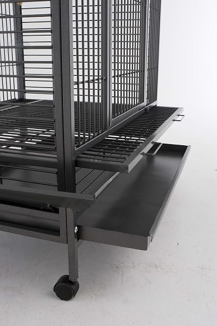 Foto 4 de 6 de Sun Cages, Jaula Loros Completa, Jaula Pajaros Ideal para Yacos, Amazonas y Otros Loros de Tamaño Medio
