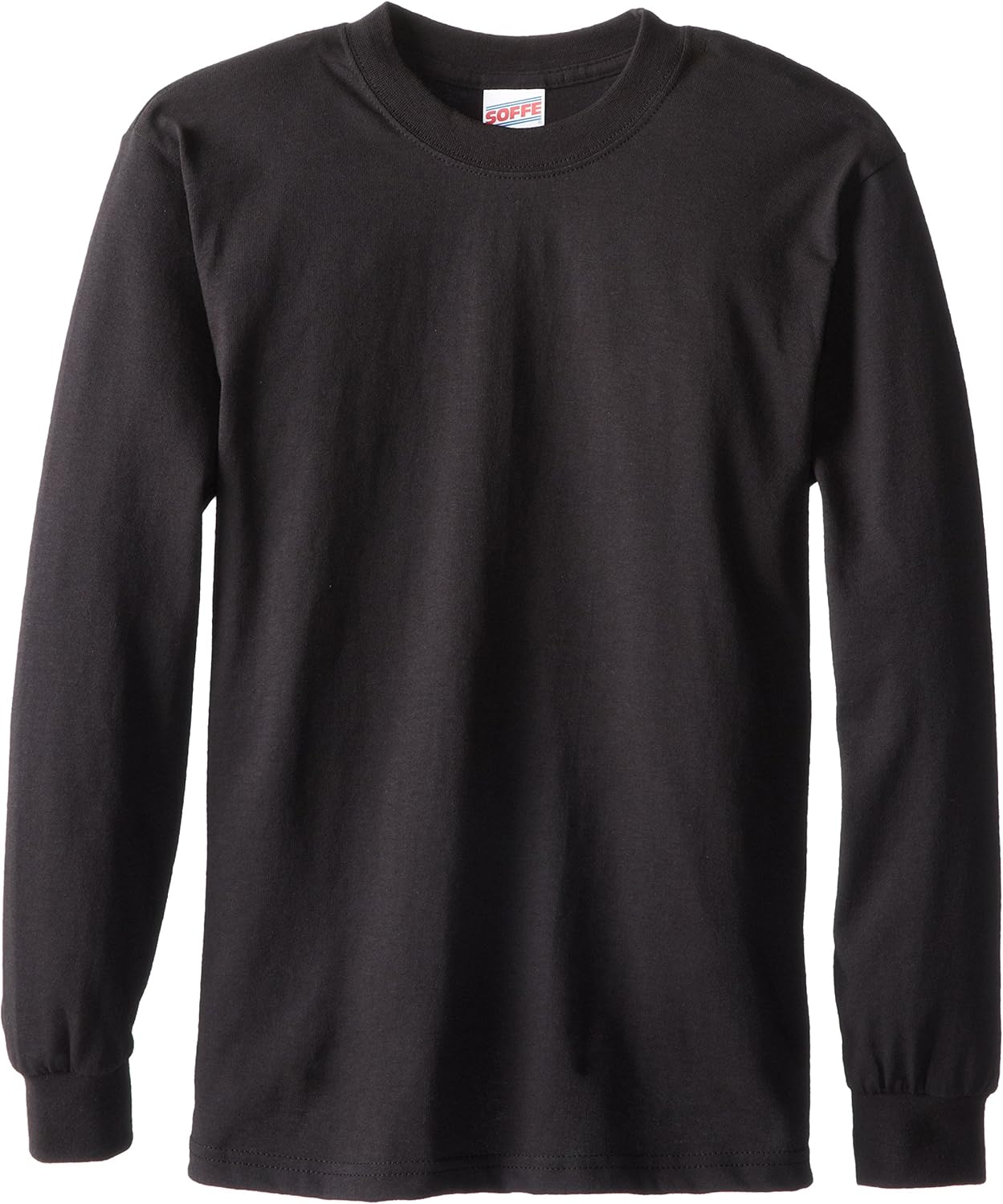 Soffe Big Boys' Long Sleeve Cotton T-Shirt: Clothing, Shoes & Jewelry