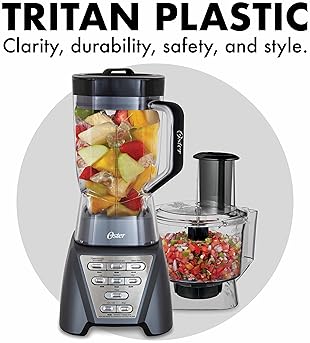 Oster Blender | Pro 1200 with Glass Jar, 24-Ounce Smoothie Cup