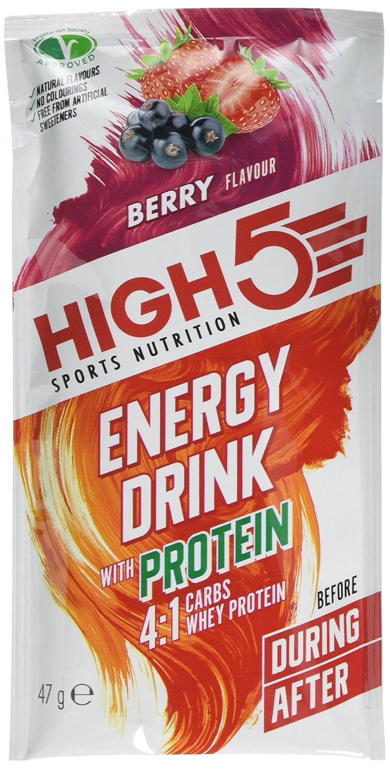 HIGH5 Energy Drink with Protein Berry (12x47g) Everything