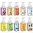 Foaming Hand Soap Pack of 10 - Moisturizing Hand Soap with Aloe Vera and Essential Oils - Alcohol-Free Hand Wash in Citrus Blend, Lemon, Orange, Lime, Grapefruit, Black Cherry Fragrances & More, Scented Hand Wash for Kitchen or Bathroom