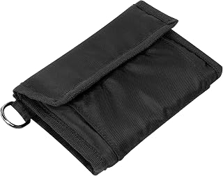 Syutm Tanker Series Nylon Wallet for Men Women (Black) (Jet Black) Price In India
