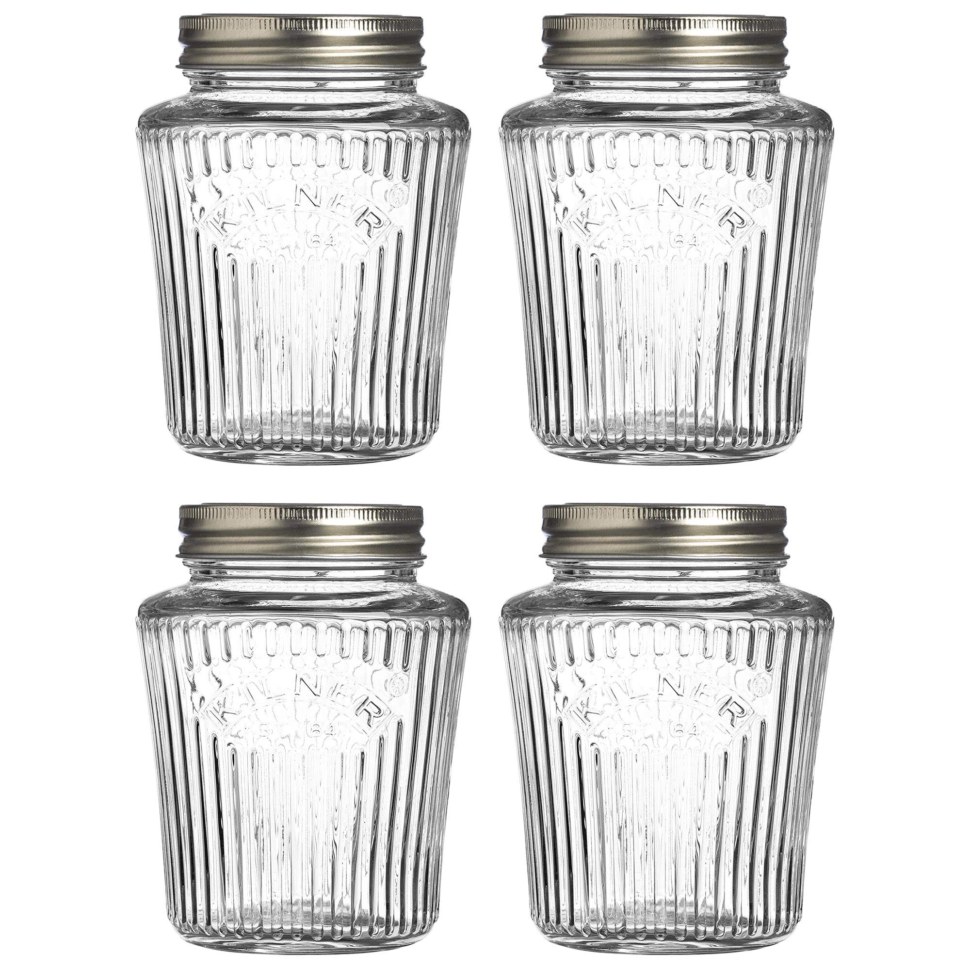 Kilner Vintage Preserve Jar, 0.5L, Transparent