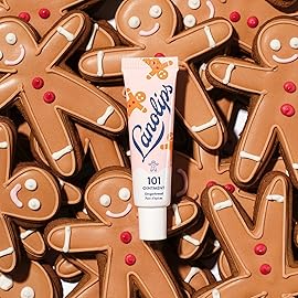 Lanolips 101 Ointment - Lanolin Lip Balm for Smooth, Hydrated & Healthy Lips - Multipurpose Ointment with Lanolin Oil for Dry Cuticles & More - Gingerbread (0.35 oz)