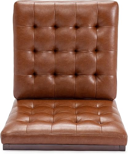 Miniatura 5 de Christopher Knight Home Uintah - Silla decorativa, color coñac y espresso oscuro