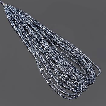 Amazon.com: Blue Herkimer Diamond Loose Beads Strand, 3-4 mm