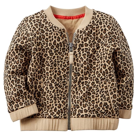 baby leopard print jacket